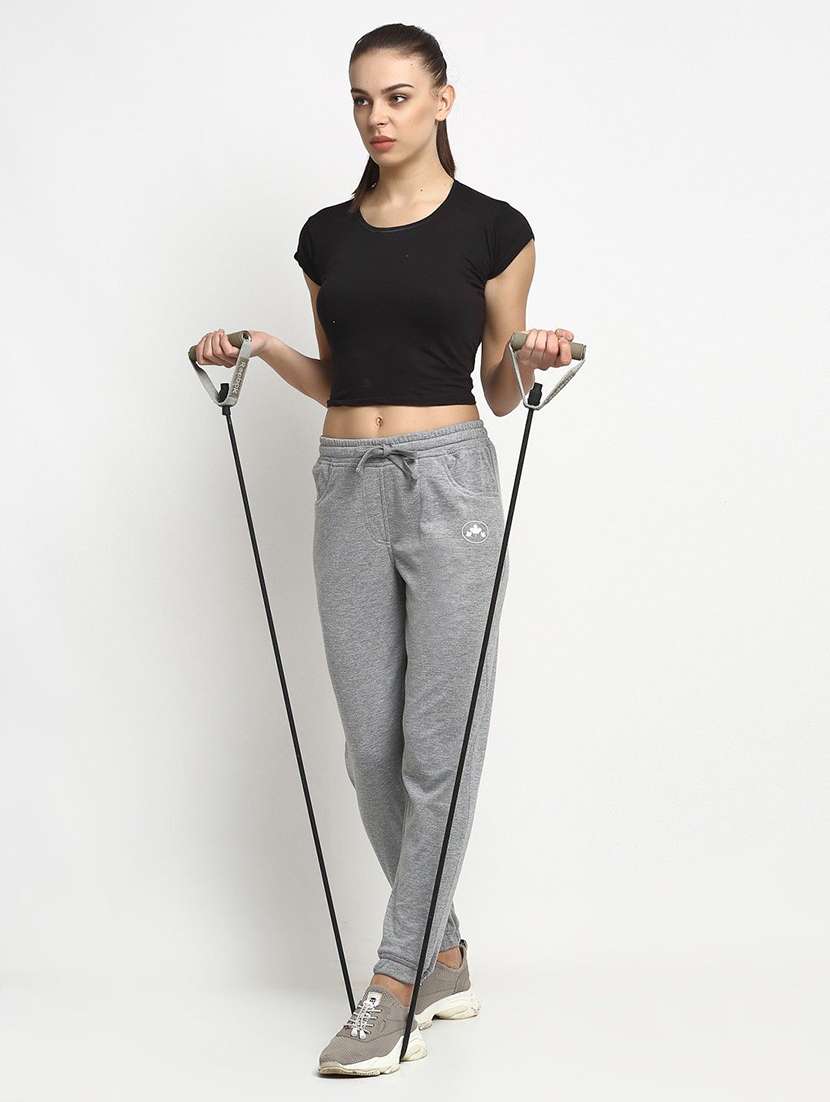  women solid track jogger  - 22466113 -  Standard Image - 4