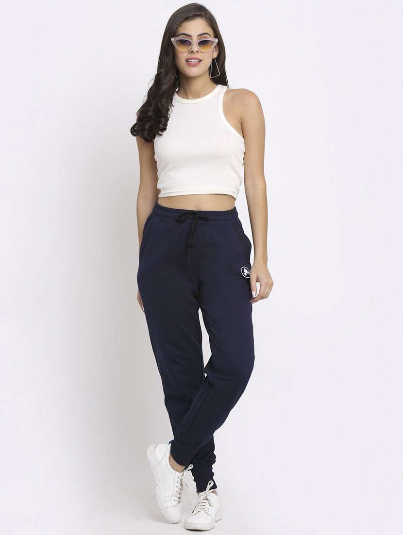  women solid track jogger  - 22466118 -  Standard Image - 4