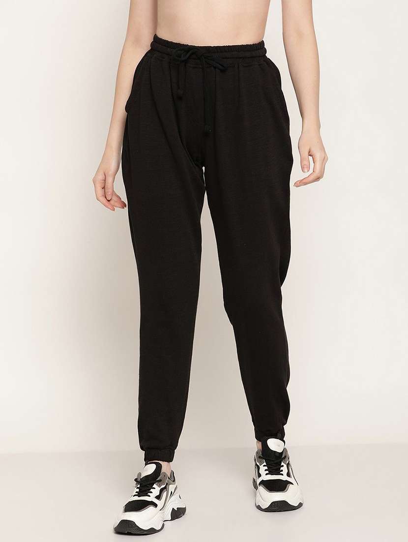  women solid track jogger  - 22466129 -  Standard Image - 1