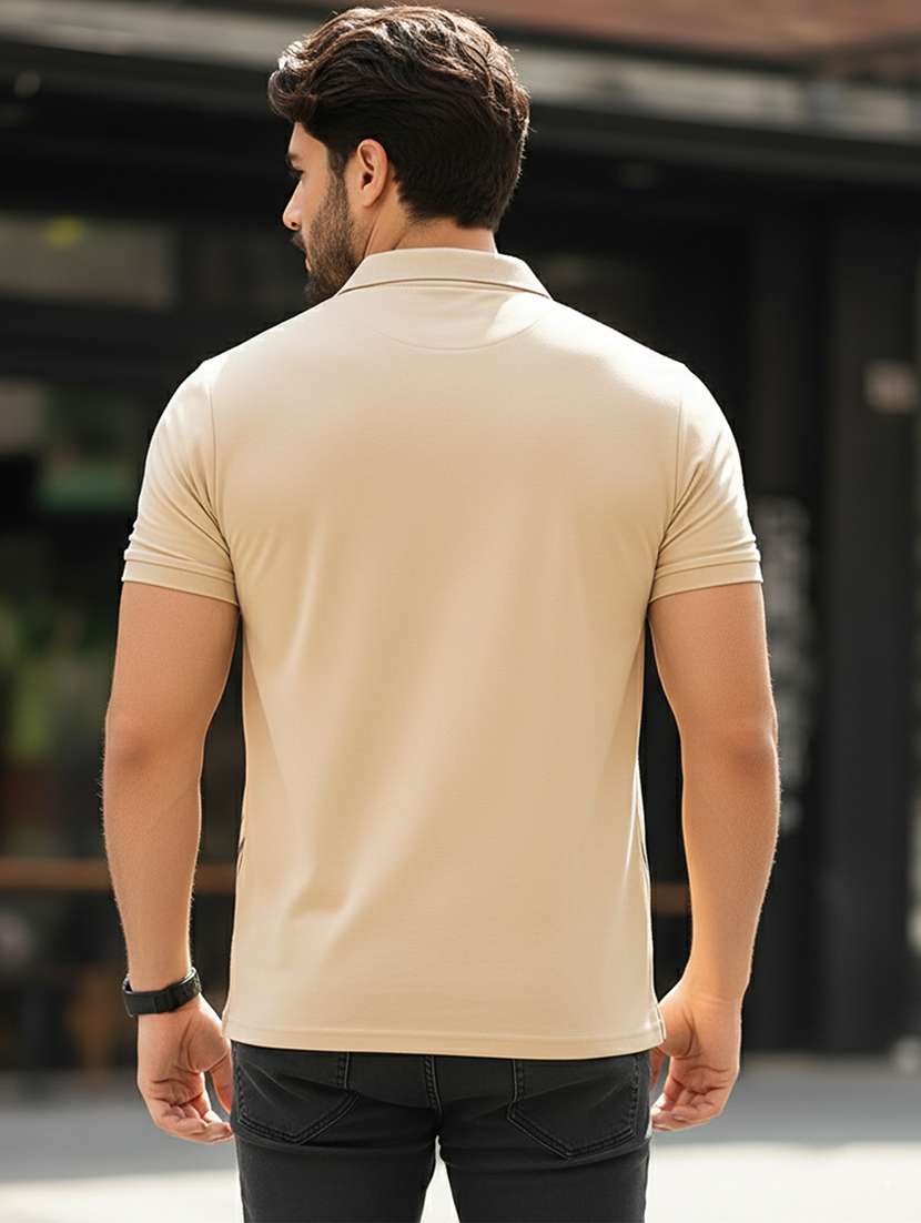 men printed short sleeve regular fit polo t-shirt - 22466659 -  Standard Image - 4