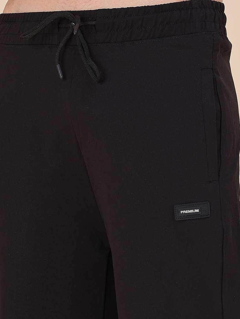 Men Solid Mid Rise Full Length Track Pant - 22467889 -  Standard Image - 1
