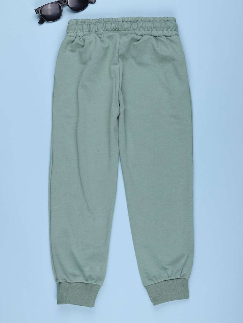 Girls Printed Mid Rise Regular Fit Jogger - 22468694 -  Standard Image - 1
