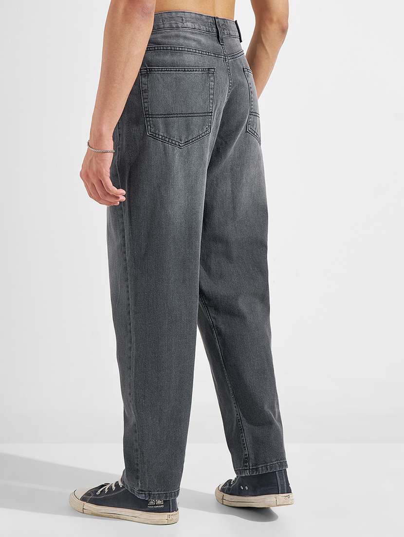 men washed mid rise jeans  - 22469131 -  Standard Image - 4
