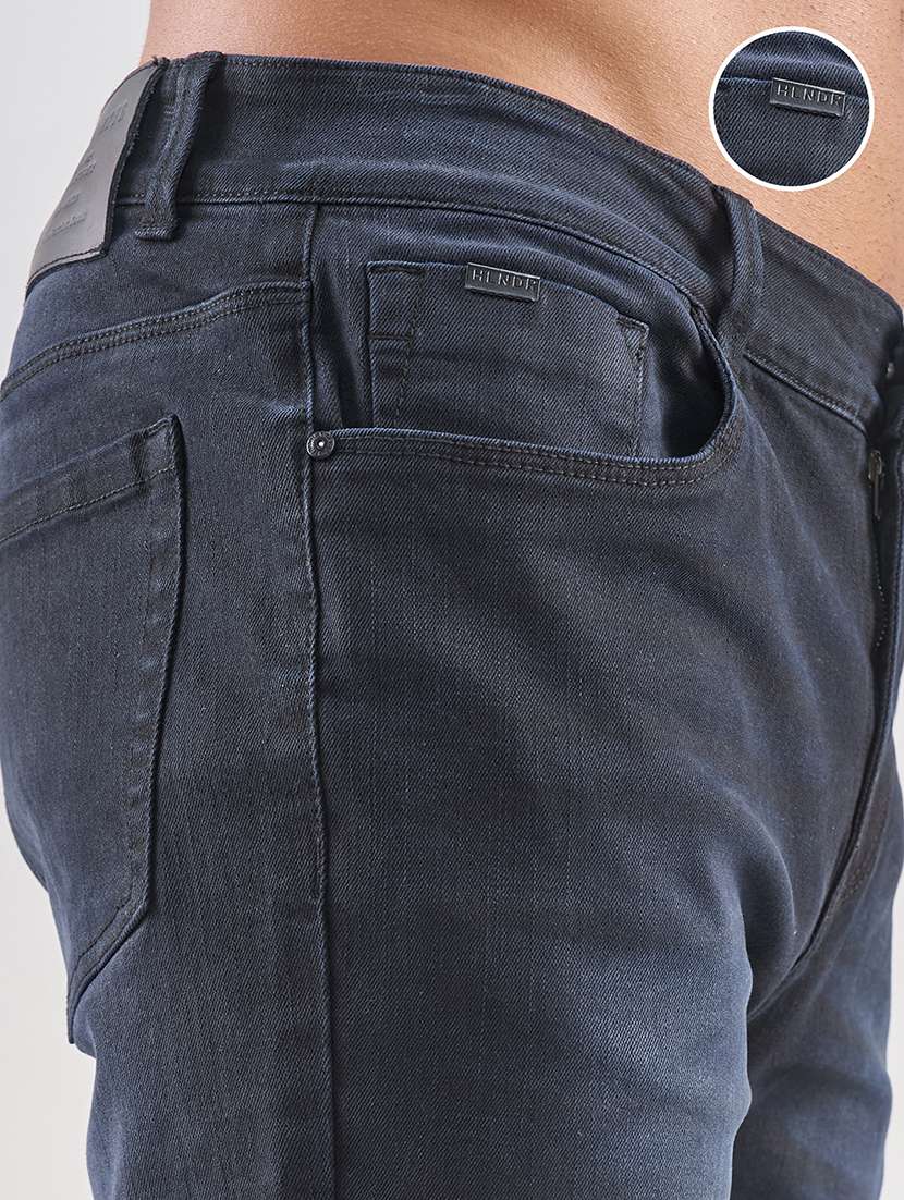 men solid mid rise slim fit jean - 22469138 -  Standard Image - 1