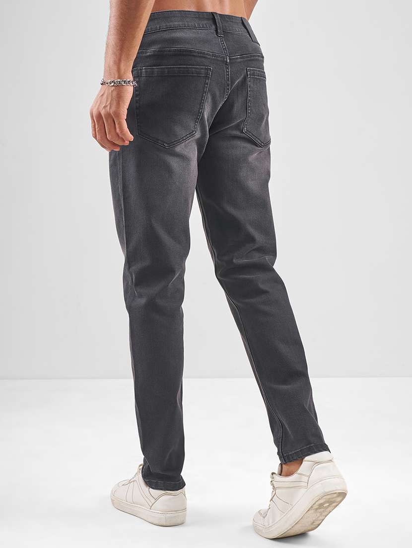 men black cotton jeans - 22469139 -  Standard Image - 4