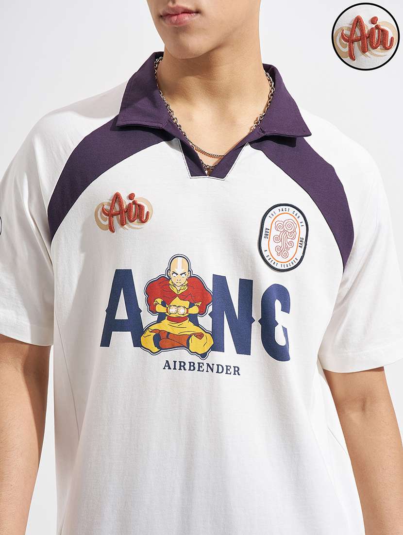 men printed polo neck t-shirt - 22469226 -  Standard Image - 1