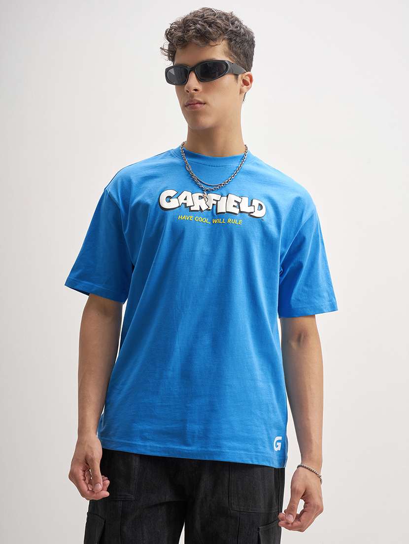 men printed polo neck t-shirt - 22469229 -  Standard Image - 1