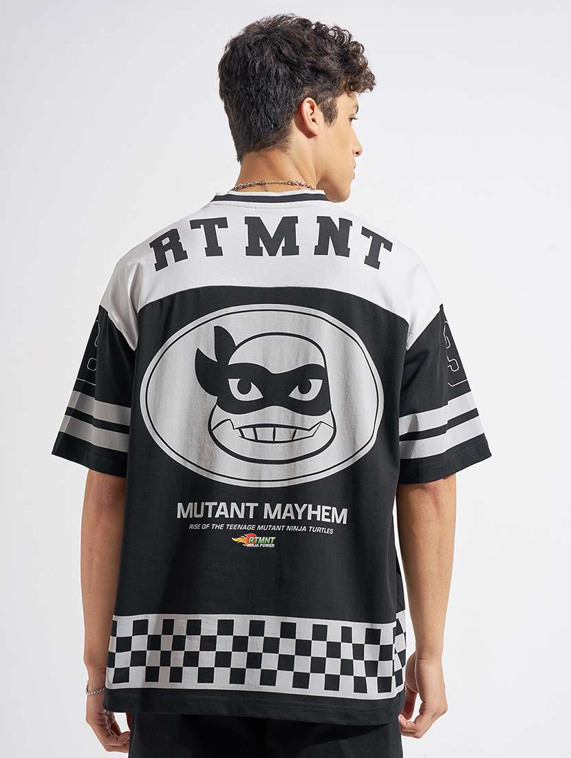 men printed short sleeve t-shirt