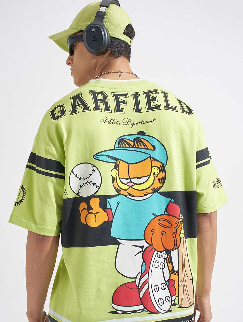men green cotton plain t-shirt