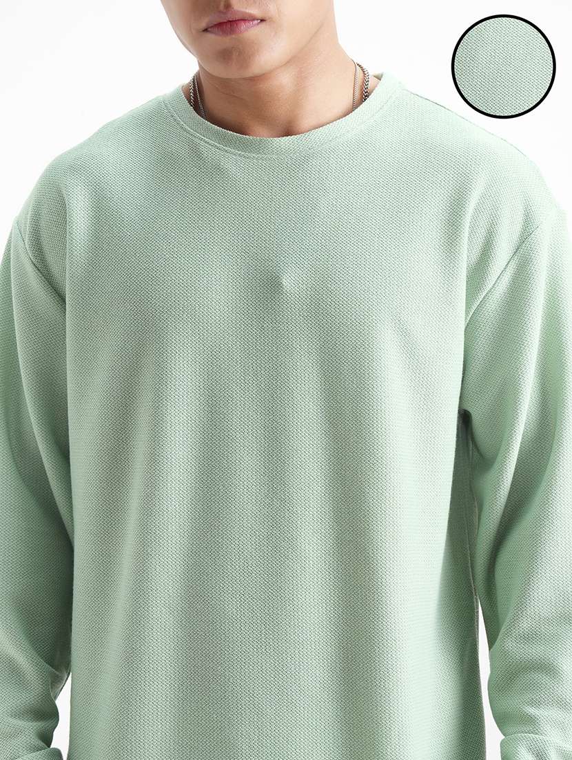 men solid long sleeve relaxed fit t-shirt - 22469358 -  Standard Image - 1