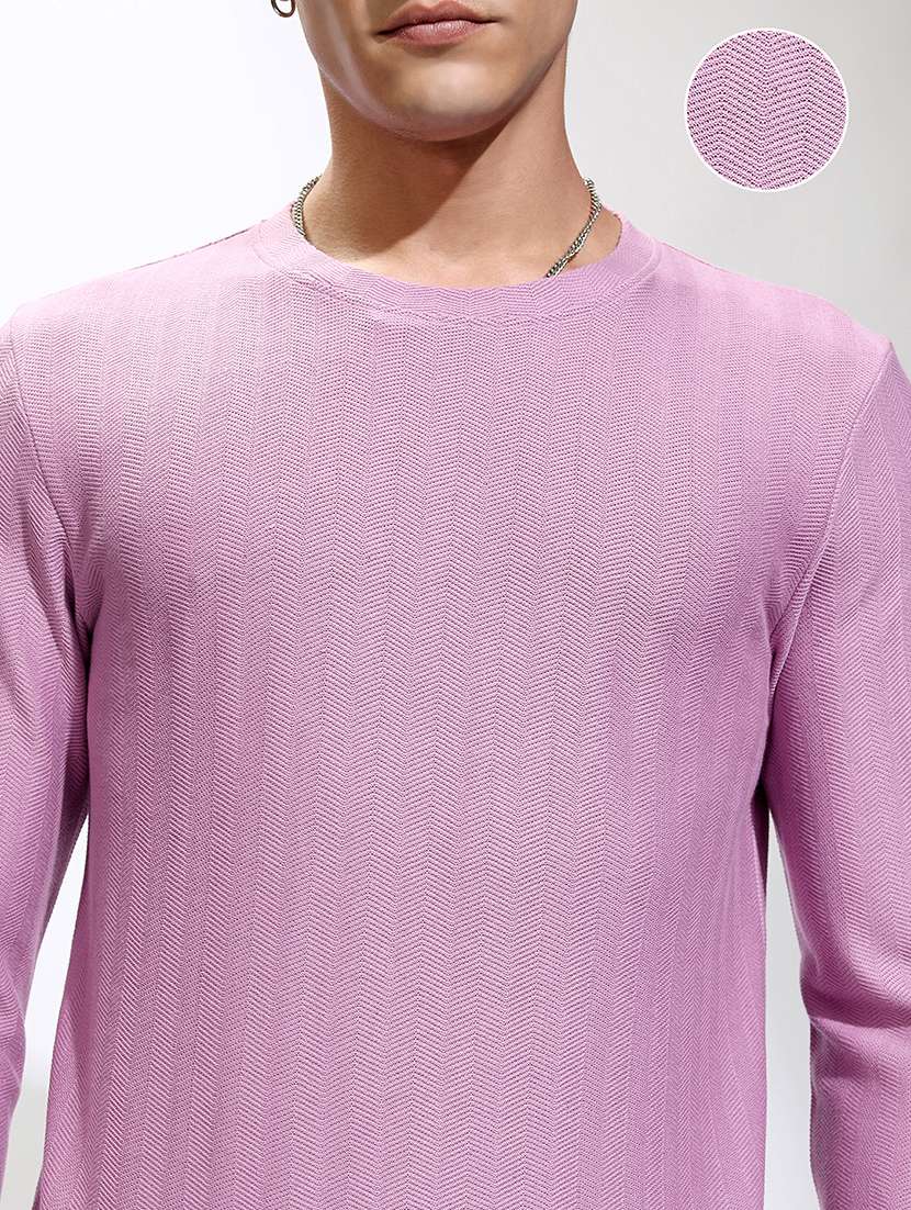 men self design long sleeve regular fit t-shirt - 22469432 -  Standard Image - 1