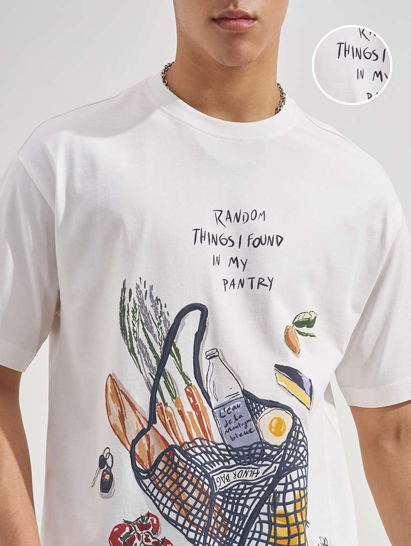 men printed short sleeve t-shirt - 22469439 -  Standard Image - 1