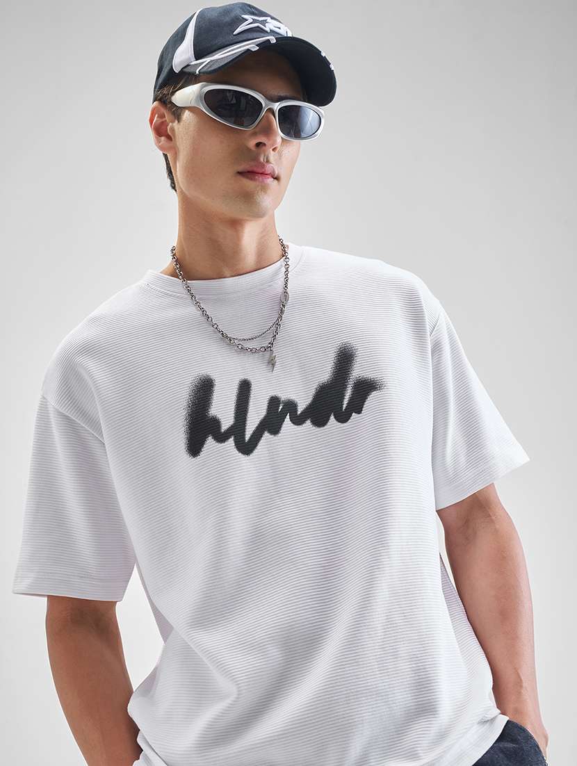 men printed short sleeve t-shirt