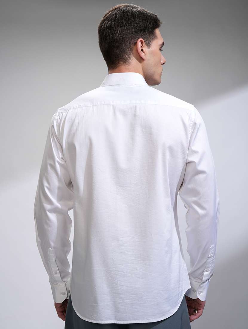 men collared long sleeve casual shirt - 22469702 -  Standard Image - 4