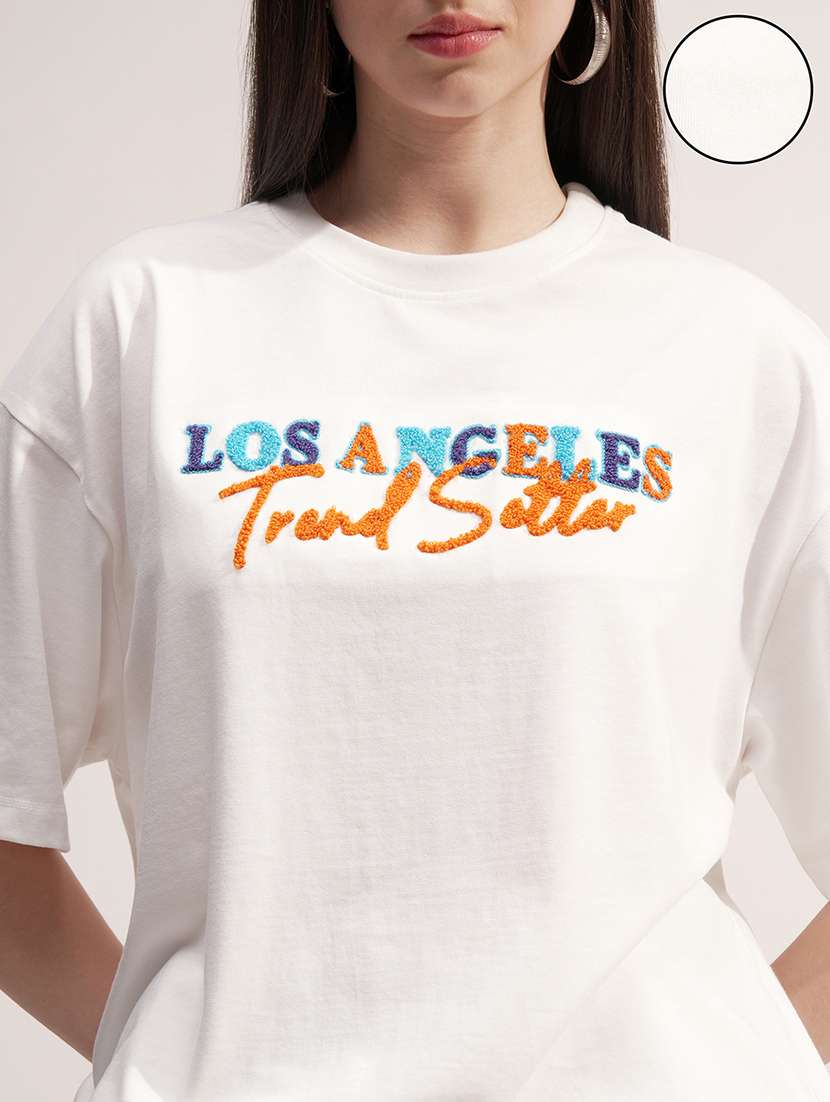 women printed short sleeve t-shirt - 22471145 -  Standard Image - 1