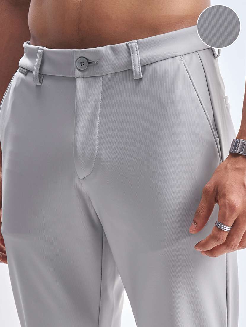 Men Nylon Chinos Casual Trouser - 22471313 -  Standard Image - 1
