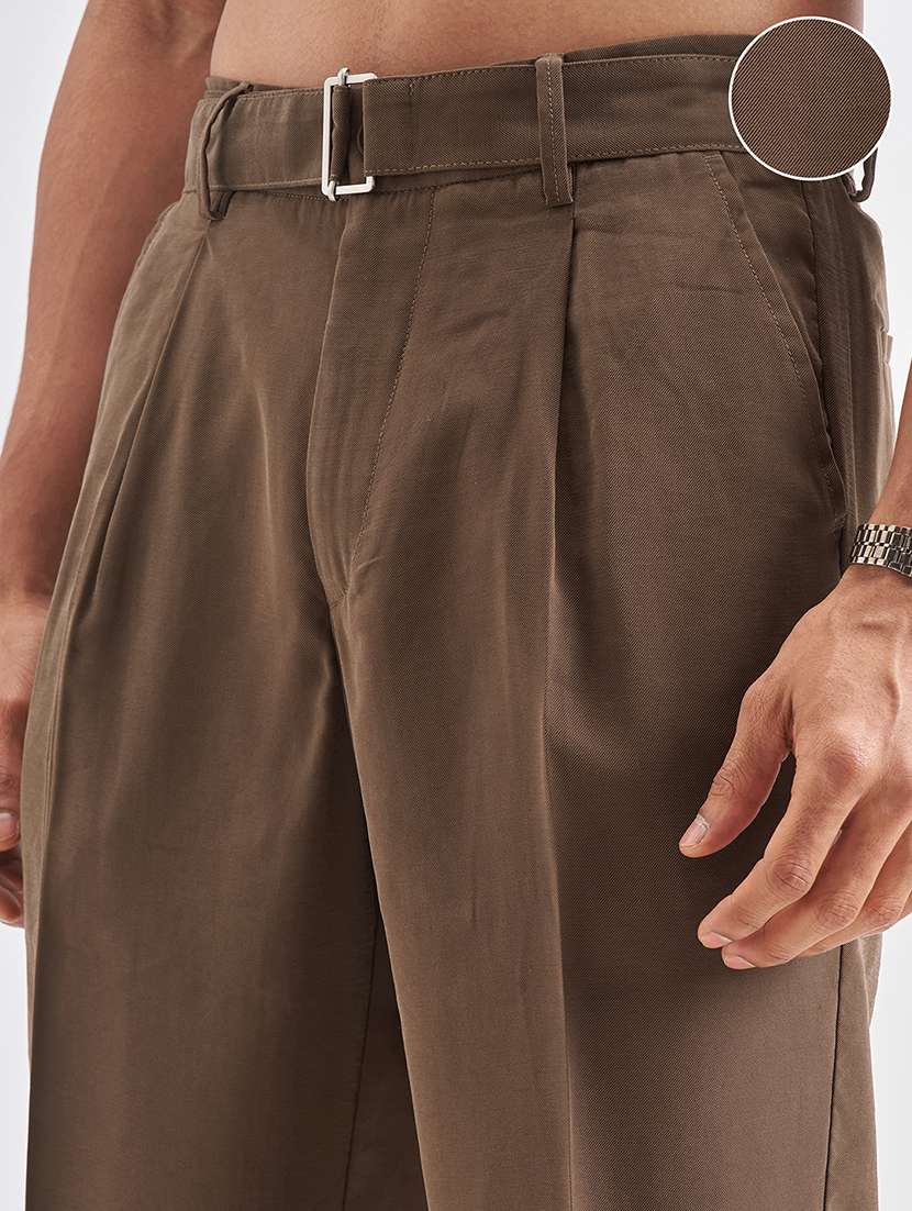 men viscose chinos casual trouser - 22471321 -  Standard Image - 1