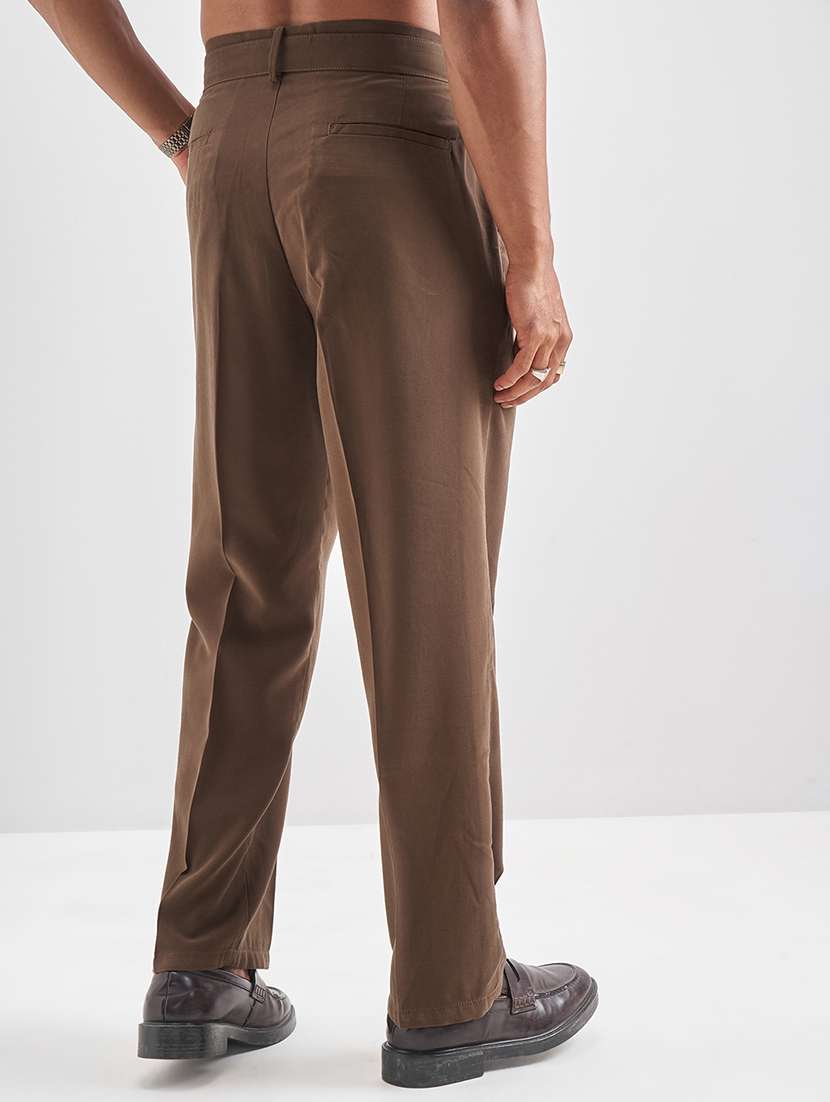 men viscose chinos casual trouser - 22471321 -  Standard Image - 4