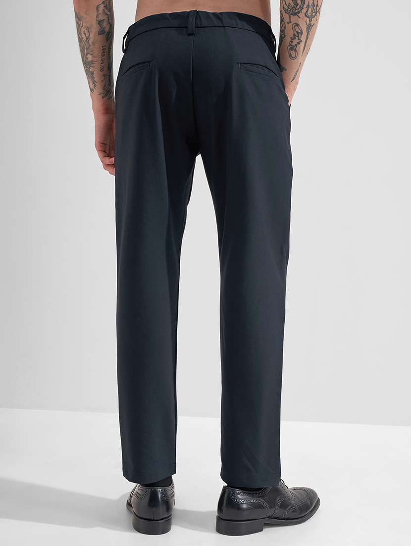 Men Polyester Chinos Casual Trouser - 22471323 -  Standard Image - 4