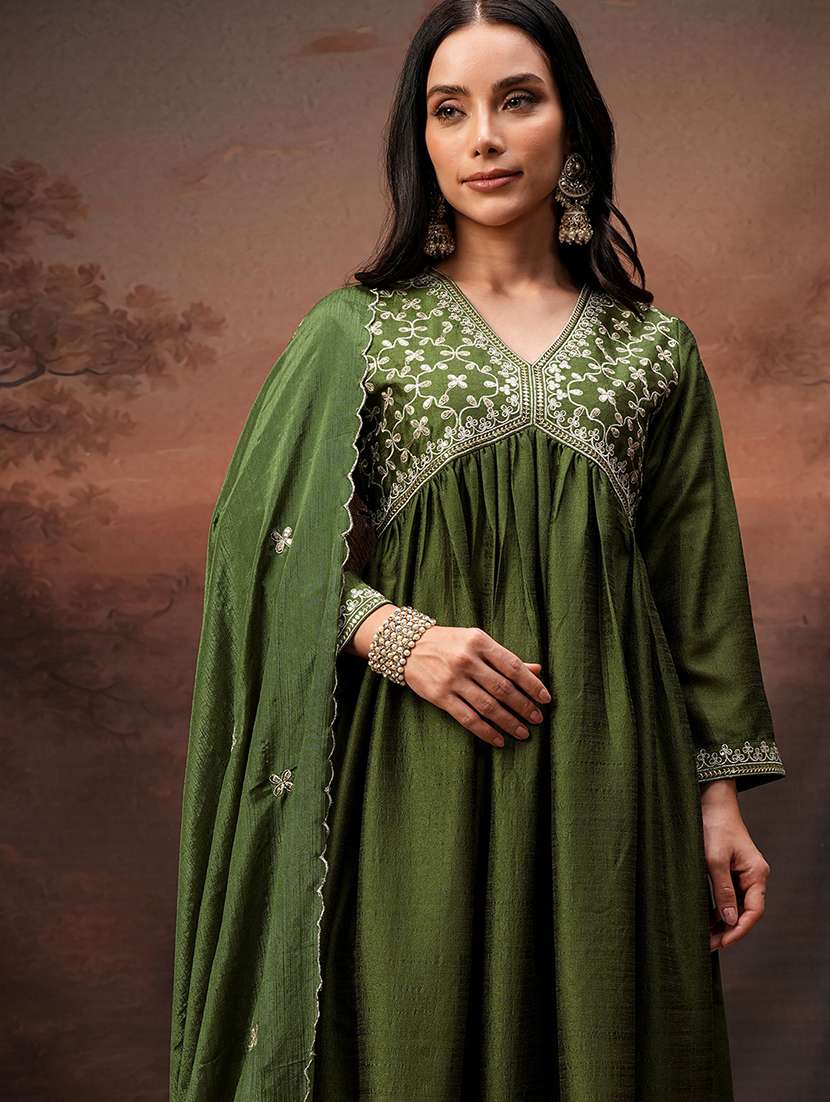 women purple kurta palazzo set set - 22471438 -  Standard Image - 1