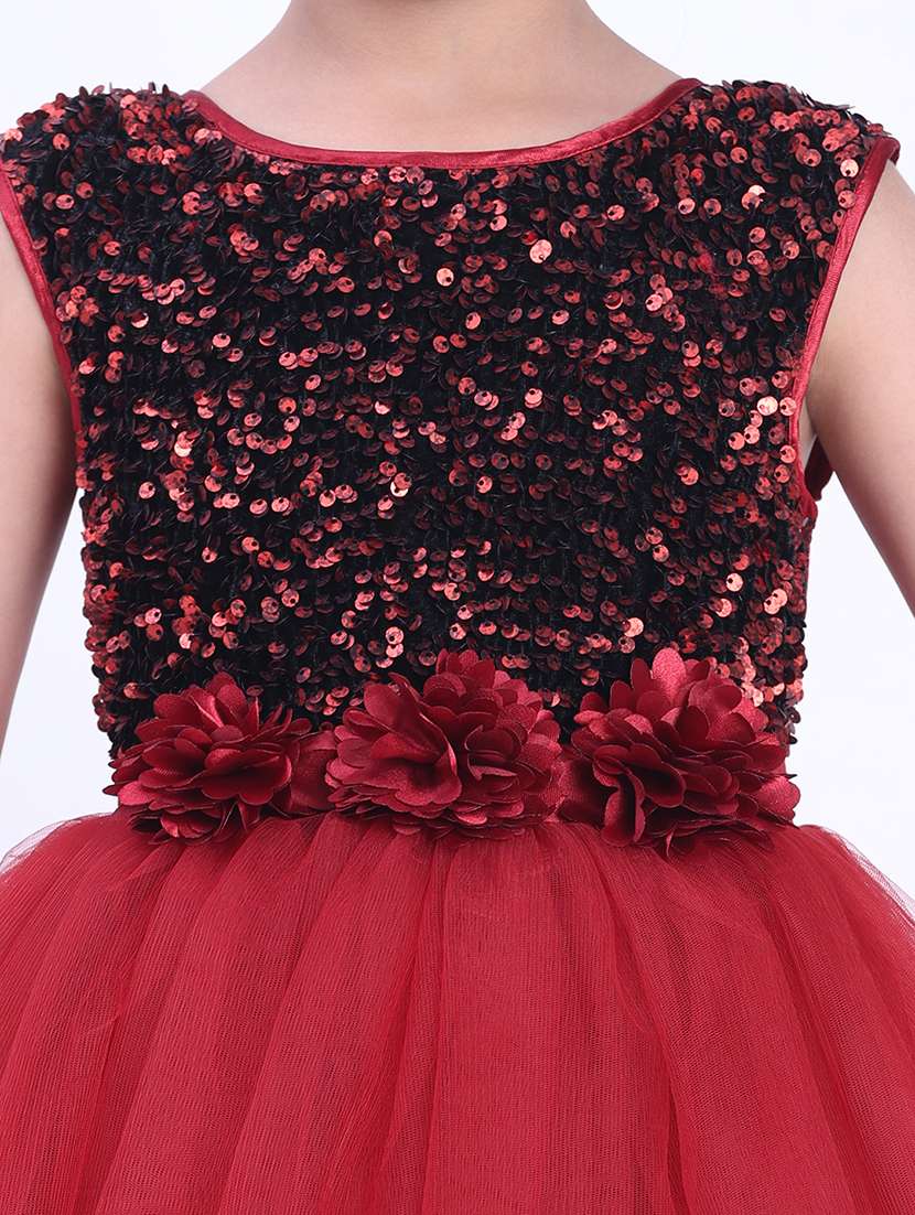 girls embellished fit & flare dress  - 22471591 -  Standard Image - 1