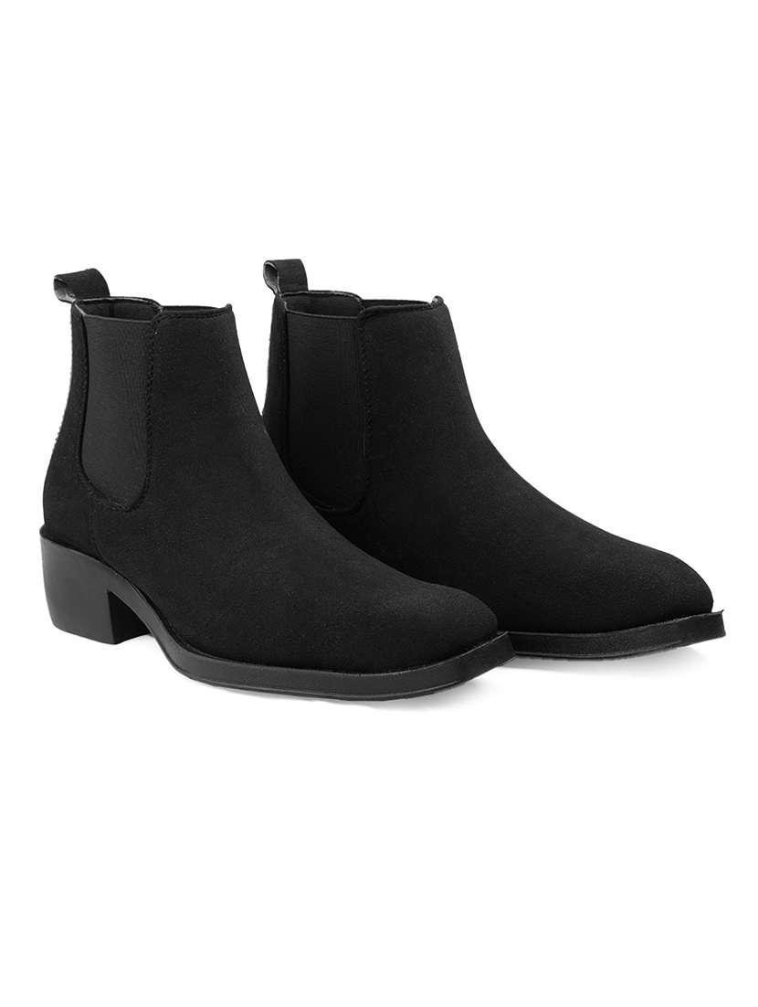 men black high ankle boot - 22471622 -  Standard Image - 1