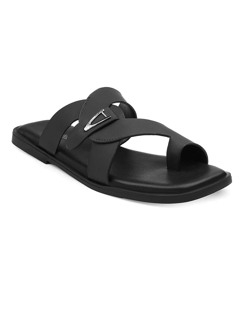 men solid one toe sandal  - 22471624 -  Standard Image - 1