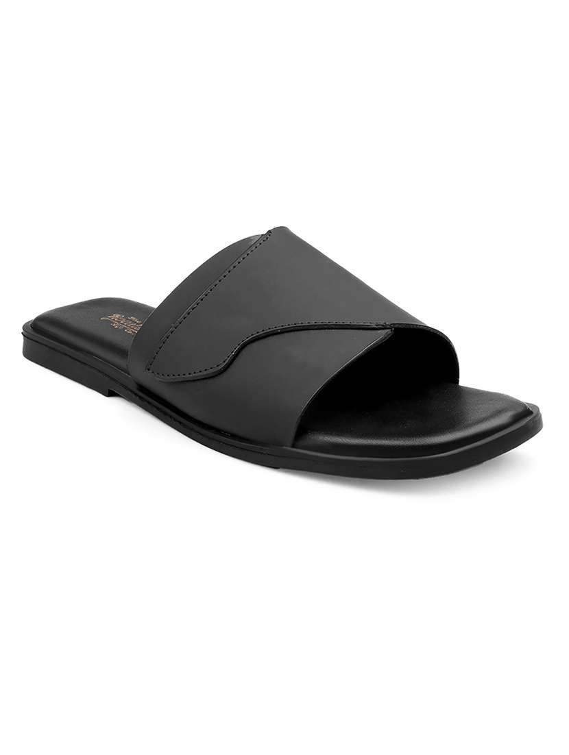men solid slip on sandal - 22471628 -  Standard Image - 1