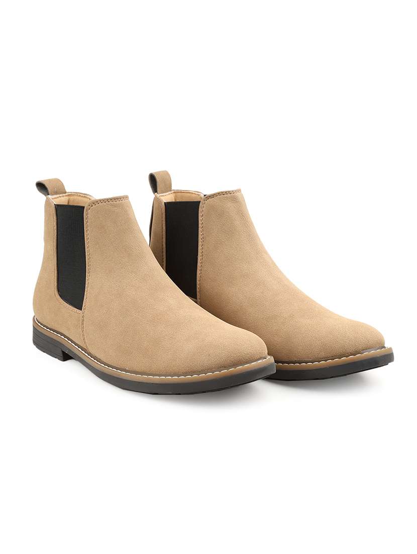 men tan high ankle boot - 22471638 -  Standard Image - 1
