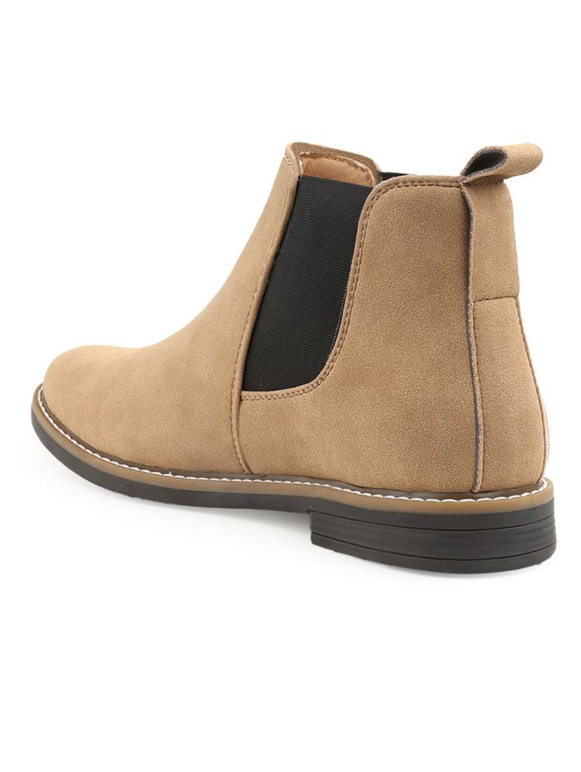 men tan high ankle boot - 22471638 -  Standard Image - 4