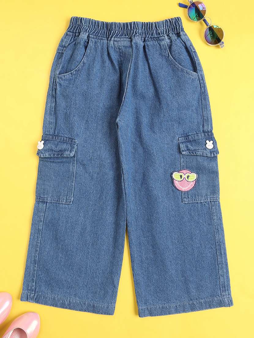 Girls Colourblocked Short Sleeves Full Length Set - 22472066 -  Standard Image - 4