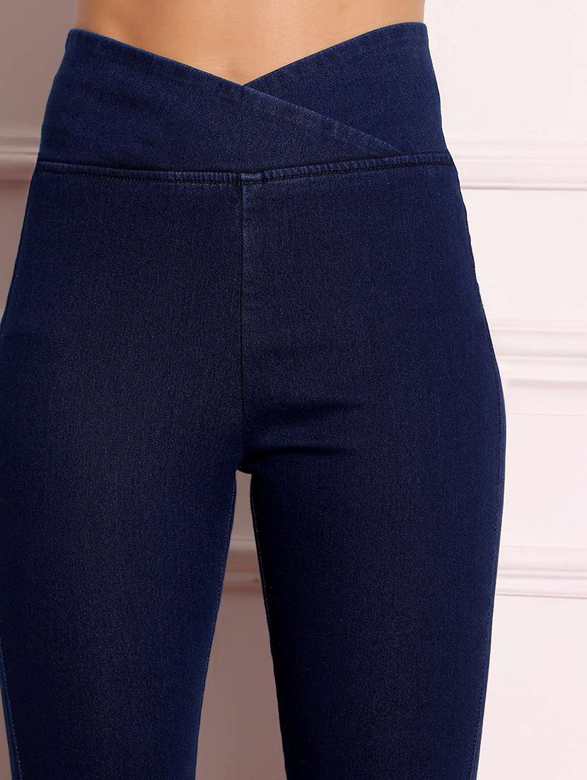 women blue denim jean - 22472518 -  Standard Image - 1