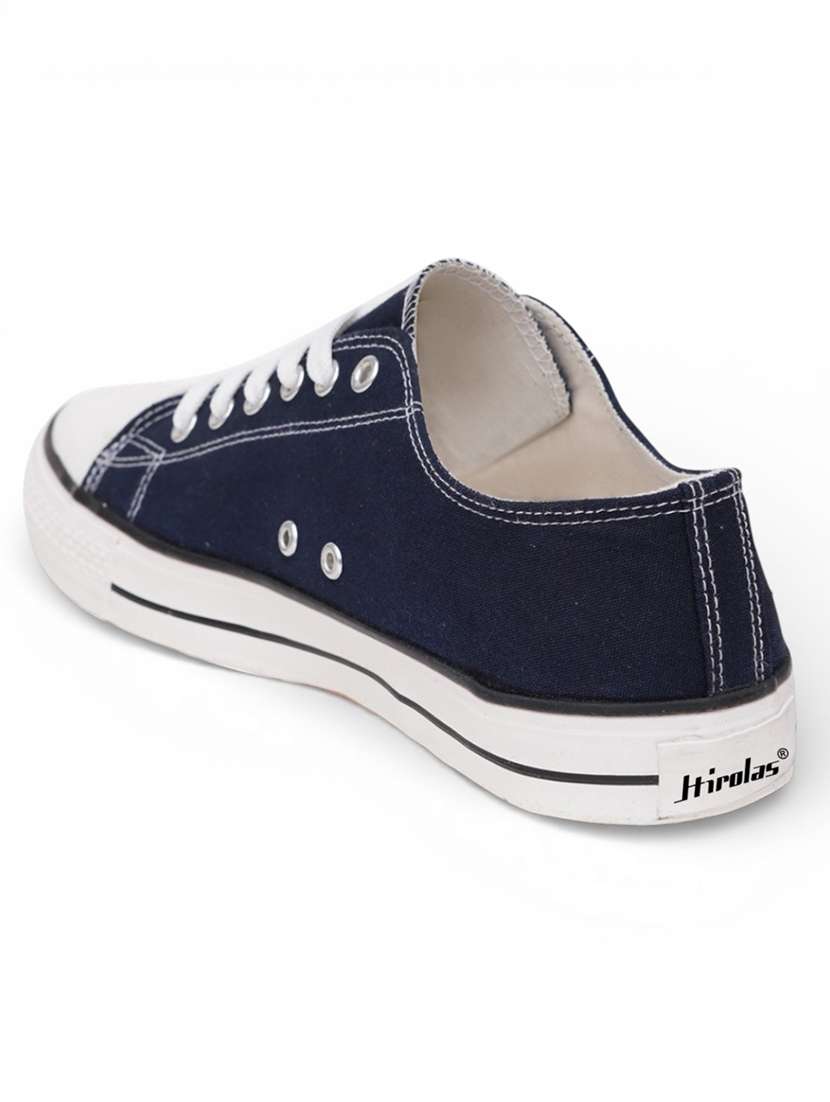 men blue lace up sneaker - 22472802 -  Standard Image - 4