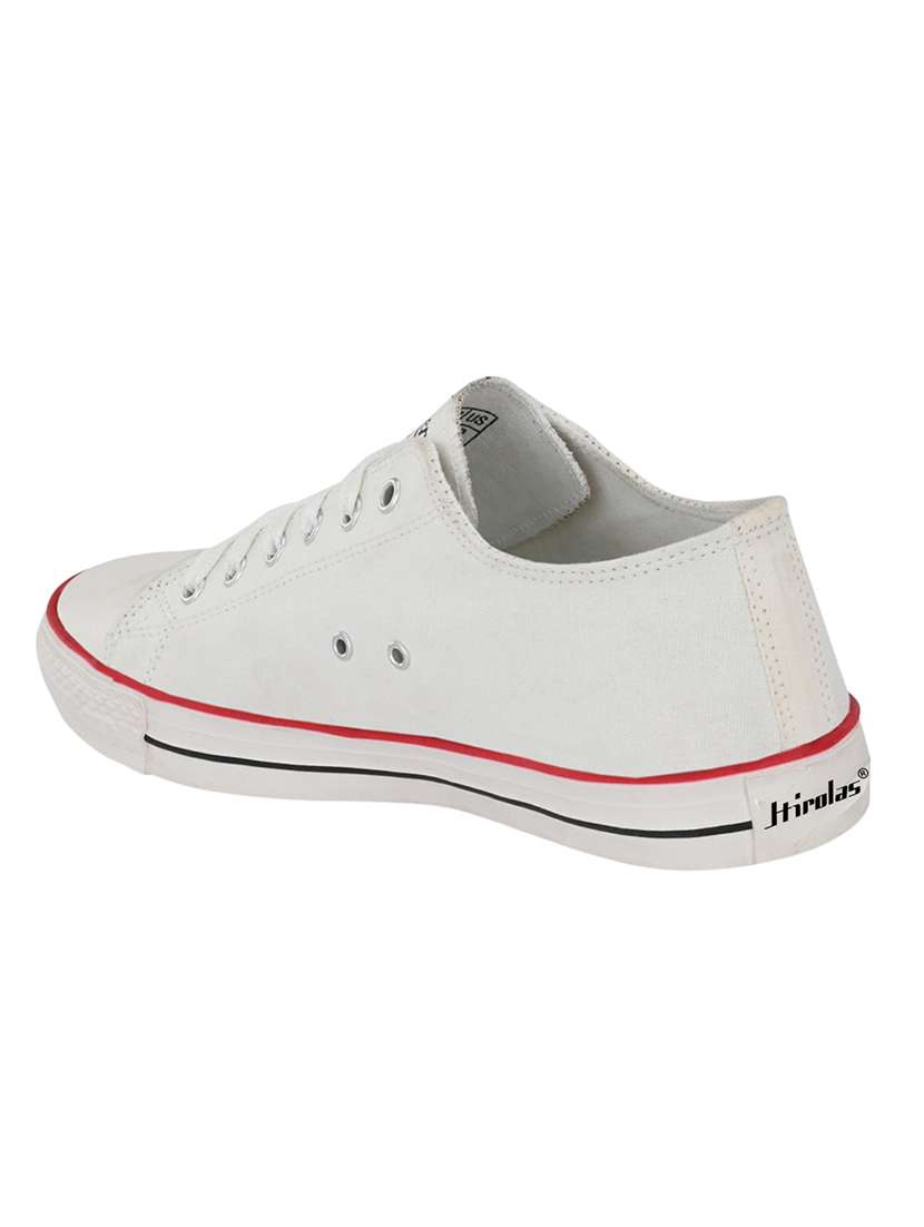 men solid lace up sneaker - 22472804 -  Standard Image - 4