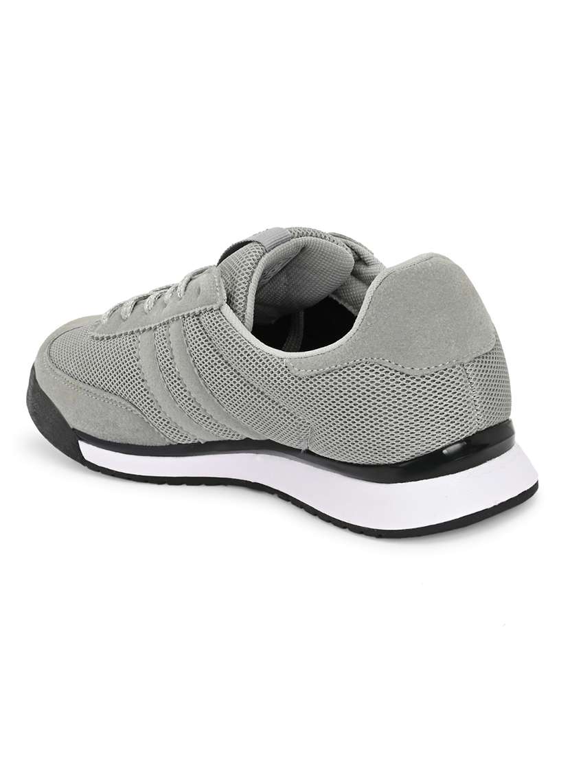 men grey lace up sneaker - 22472851 -  Standard Image - 4
