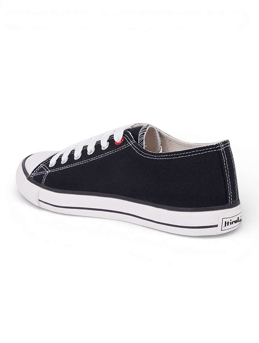 Women Black Lace-up Casual Shoe - 22472852 -  Standard Image - 4