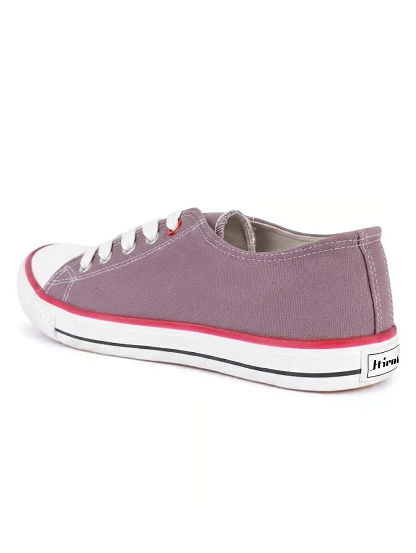 women solid lace-up casual shoe - 22472854 -  Standard Image - 4