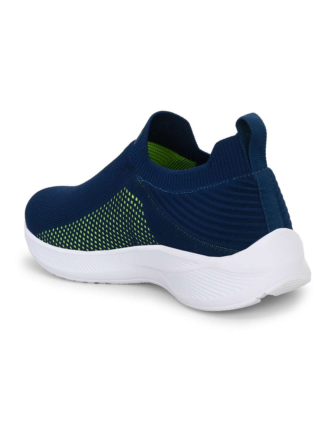 men solid blue lace up shoe - 22472877 -  Standard Image - 4