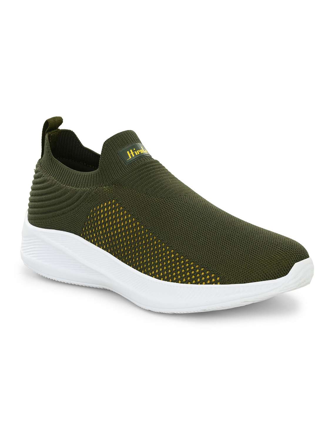 men solid olive lace up shoe - 22472878 -  Standard Image - 1
