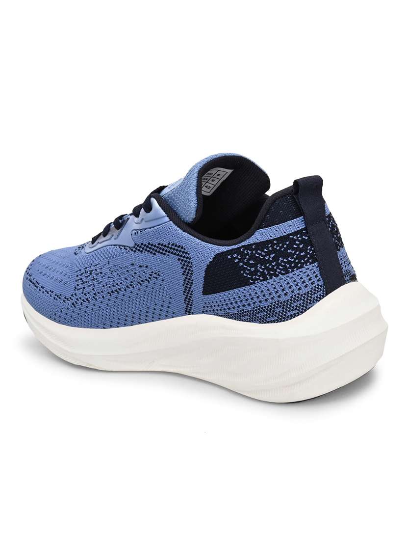 men solid blue lace up shoe - 22472880 -  Standard Image - 4