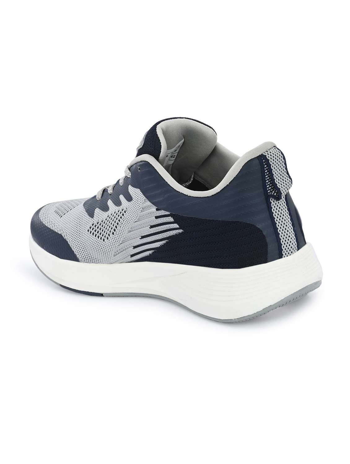 men solid grey lace up shoe - 22472882 -  Standard Image - 4