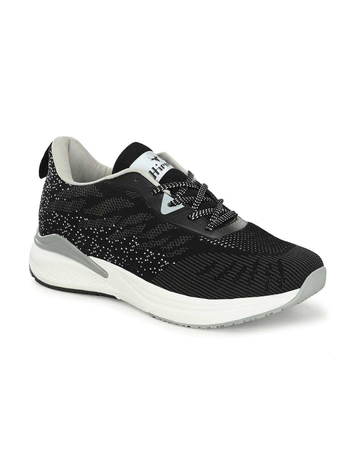 men solid black lace up shoe - 22472890 -  Standard Image - 1
