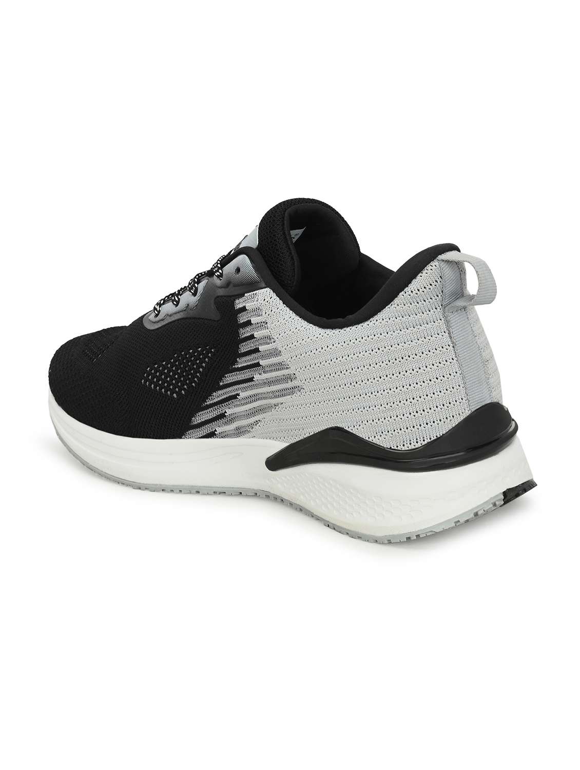 men solid black lace up shoe - 22472892 -  Standard Image - 4