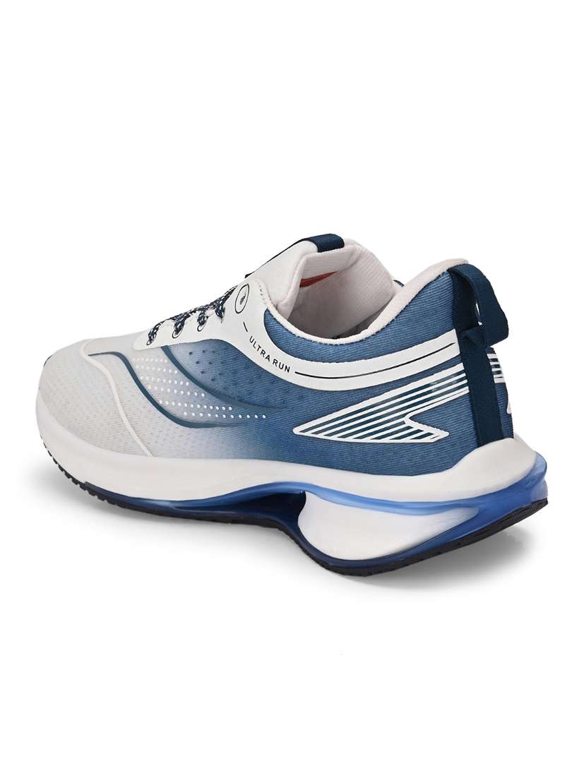 men solid white lace up shoe - 22472899 -  Standard Image - 4