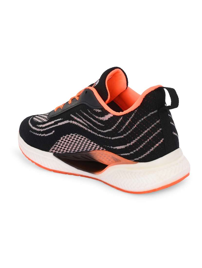 Men Solid Black Lace Up Shoe - 22472901 -  Standard Image - 4