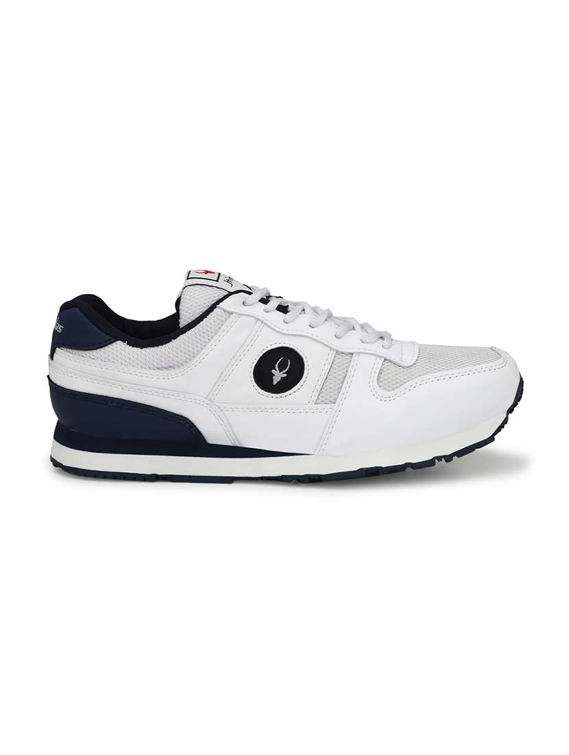 men solid blue lace up shoe - 22472952 -  Standard Image - 1