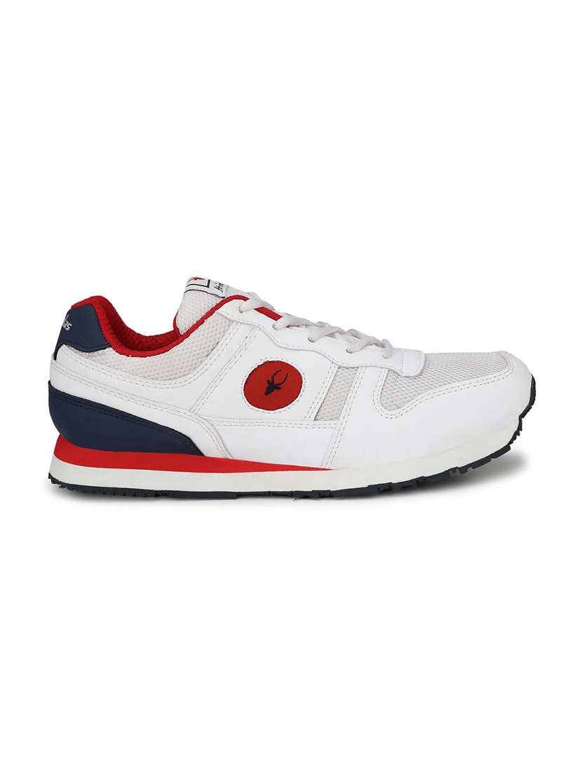 Men Solid Red Lace Up Shoe - 22472953 -  Standard Image - 1