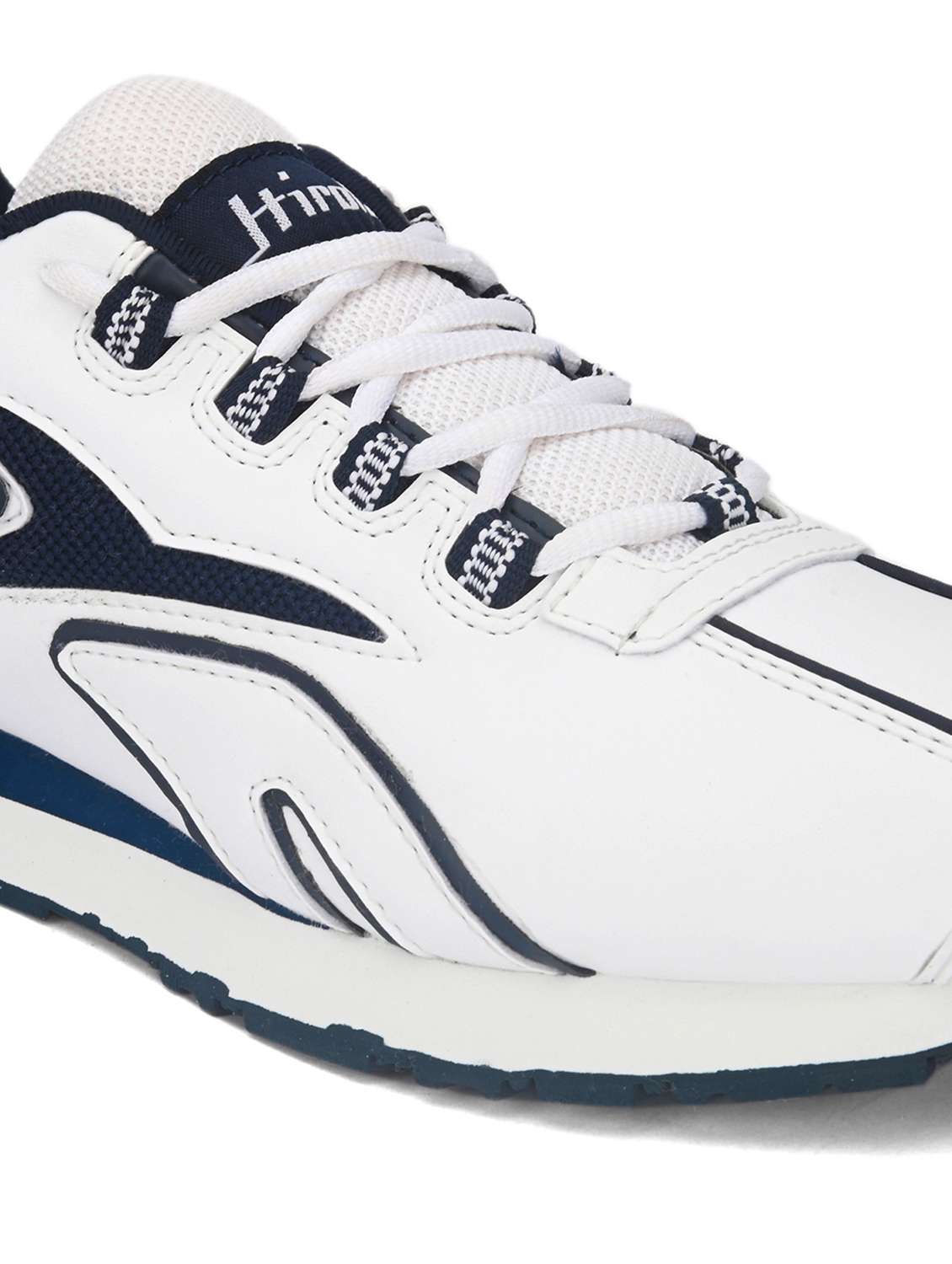 men solid white lace up shoe - 22472961 -  Standard Image - 4