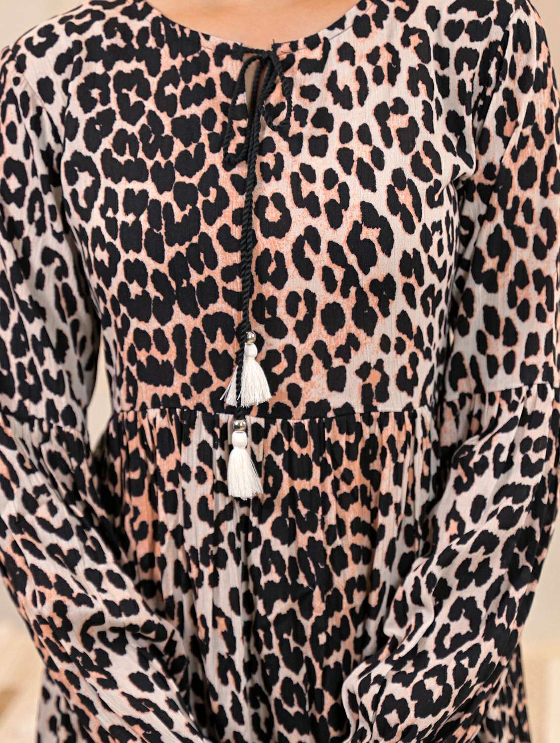 women animal printed long sleeve top - 22473238 -  Standard Image - 1