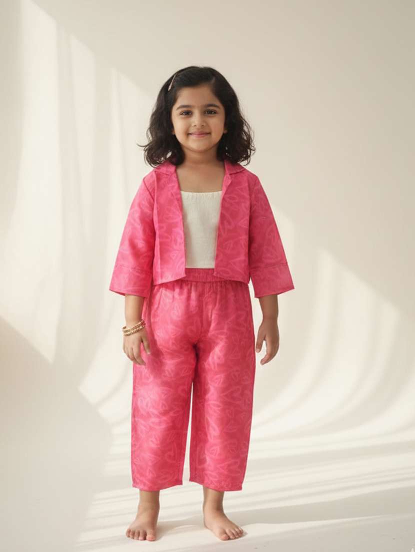 girl viscose active wear set co-ord set